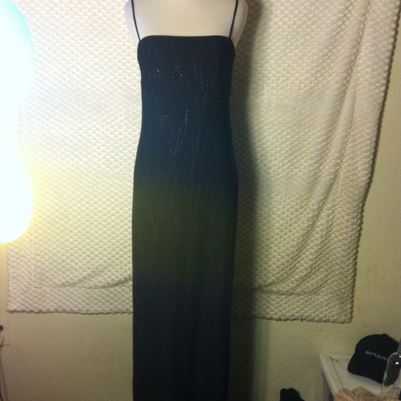 Georgiou Studios Shimmery Evening Gown - Picture 3 of 4